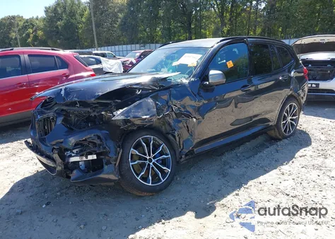 2020 BMW X3 M40I z USA, uszkodzony, nr VIN 5UXTY9C02L9D53024